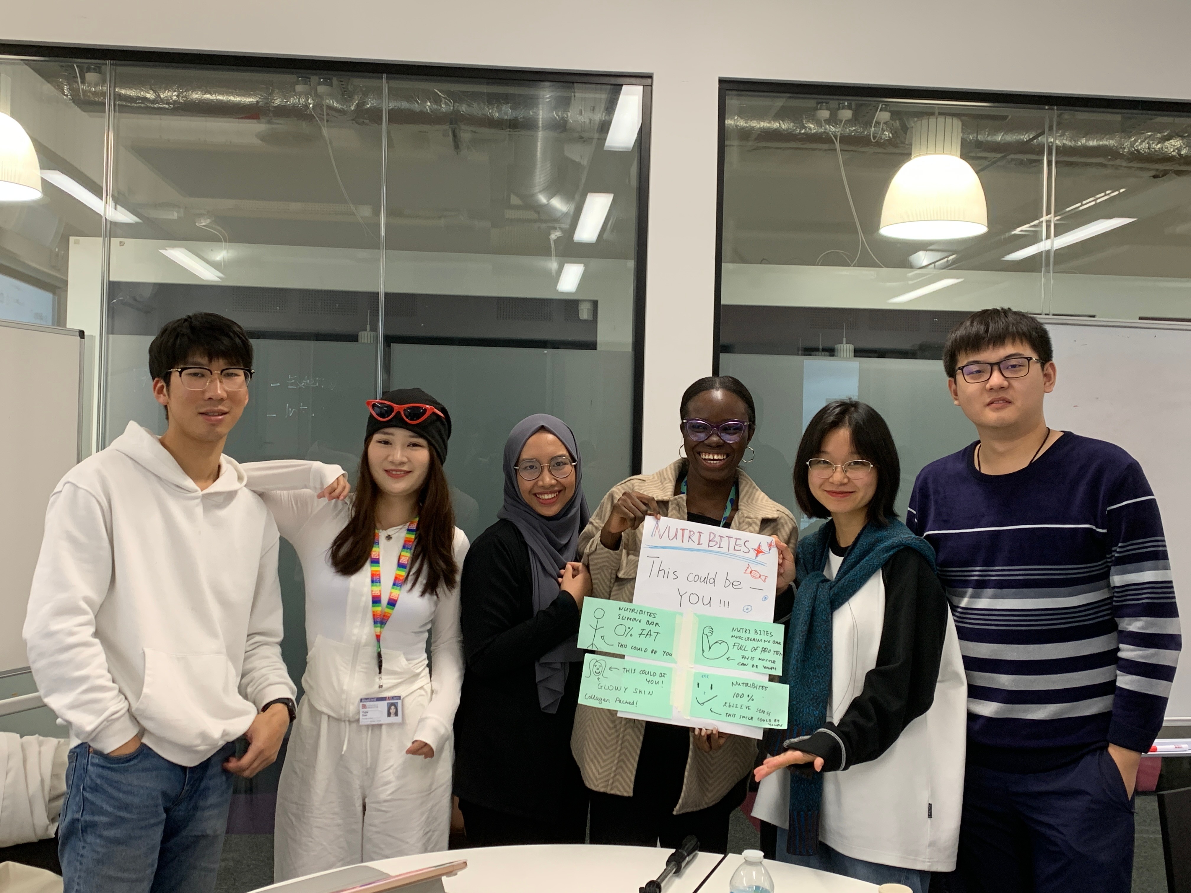 Amira running a focus group